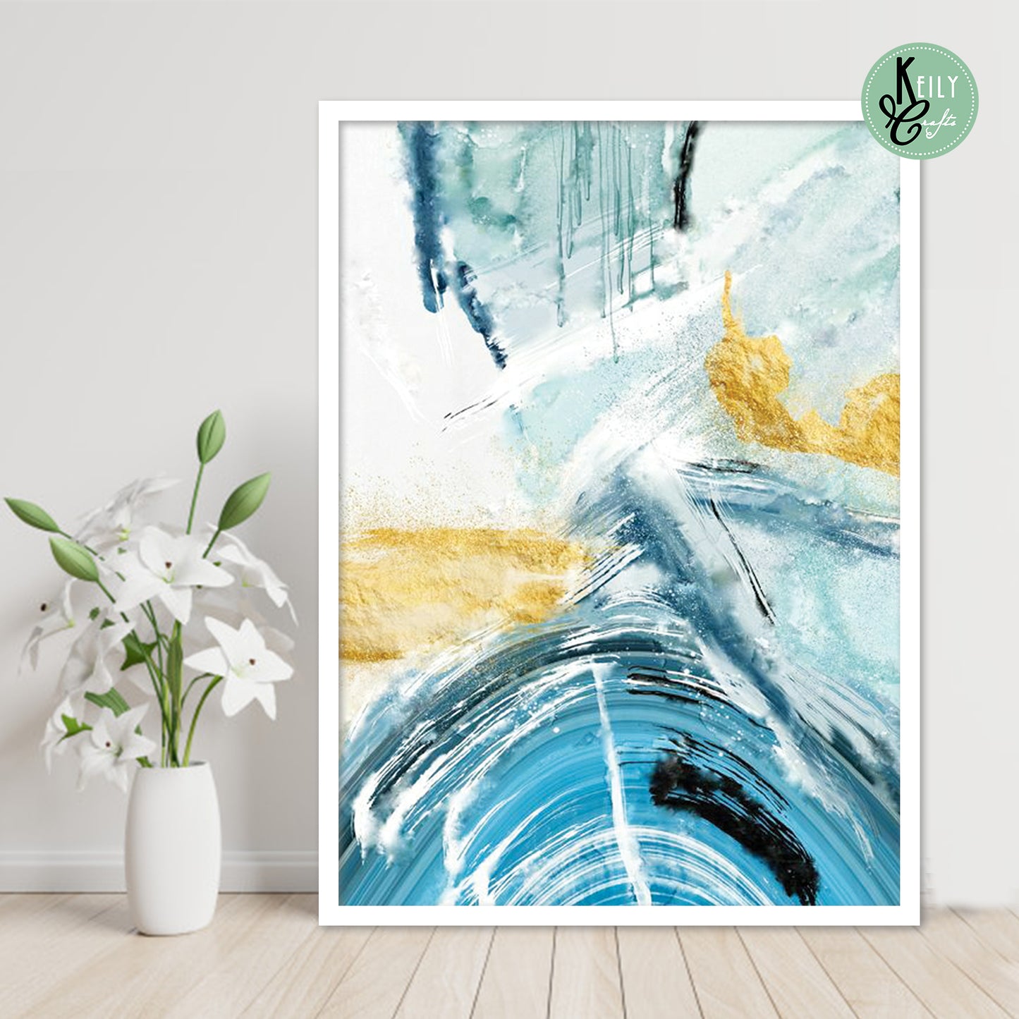 Simple Abstract Nordic Wall Art