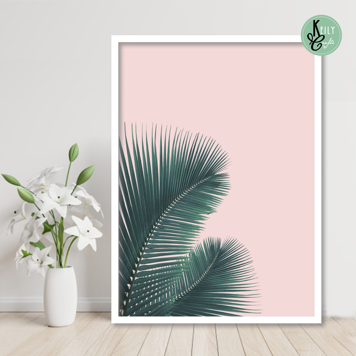 Pastel Beach Nature Wall Art