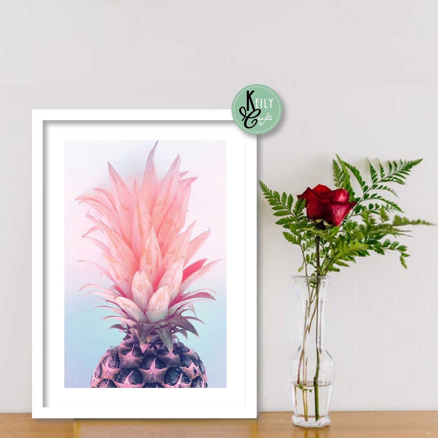 Tropical Nature - Set of 6 Framed Prints Wall Art Home Decor