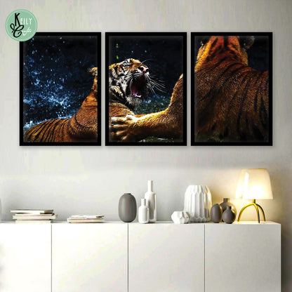 Modern Animal Tiger Art