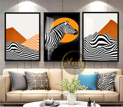 Abstract Zebra