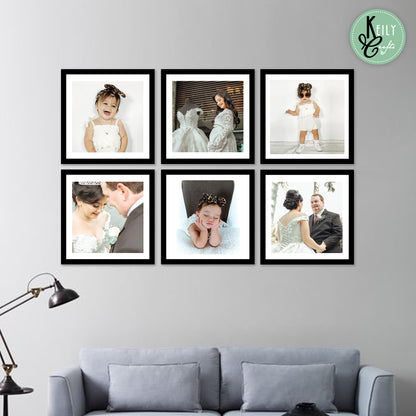 SET OF 6 PCS - PREMIUM FRAMED