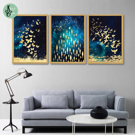 Lucky Golden Wall Art