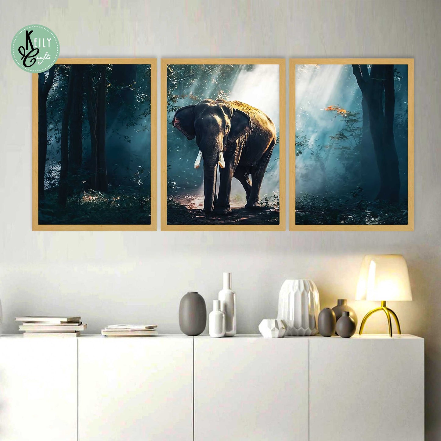 Elephant in The Forest