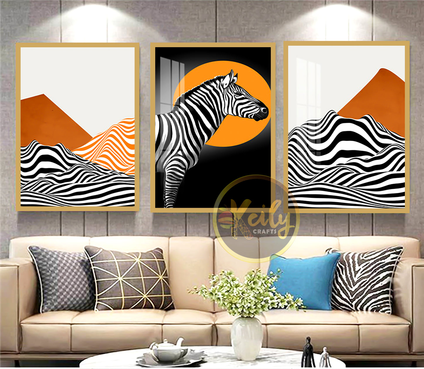 Abstract Zebra