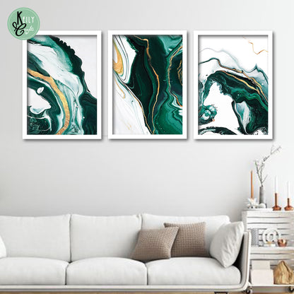 Emerald Modern Abstract