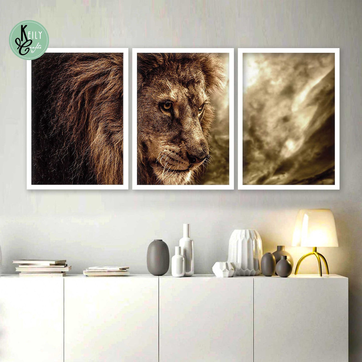 Modern Lion Art