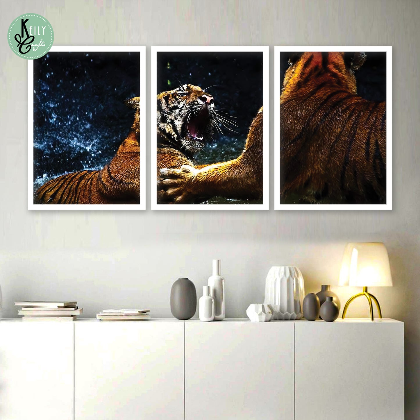 Modern Animal Tiger Art