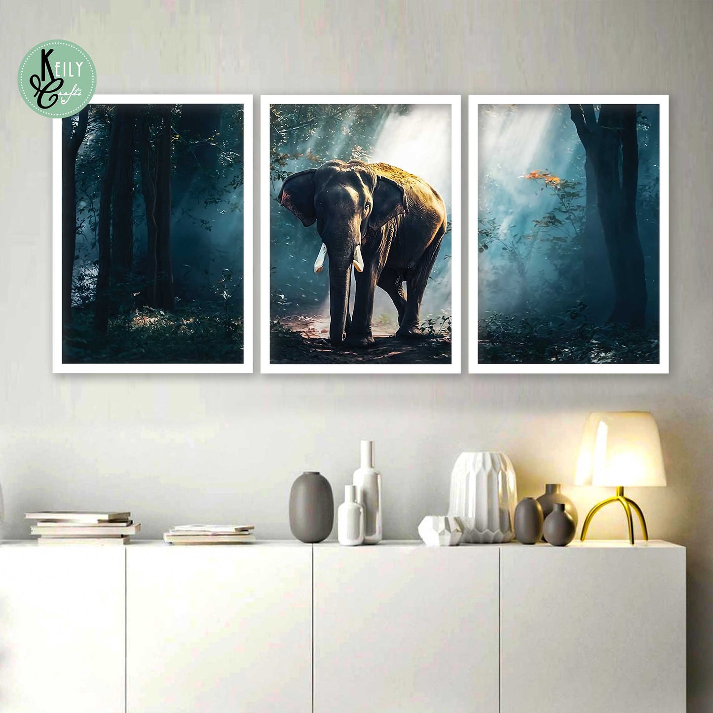 Elephant in The Forest