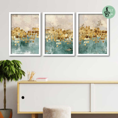 Luxury Gold Beige Abstract