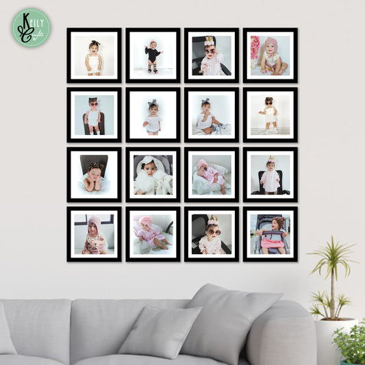 SET OF 16 PCS - PREMIUM FRAMED