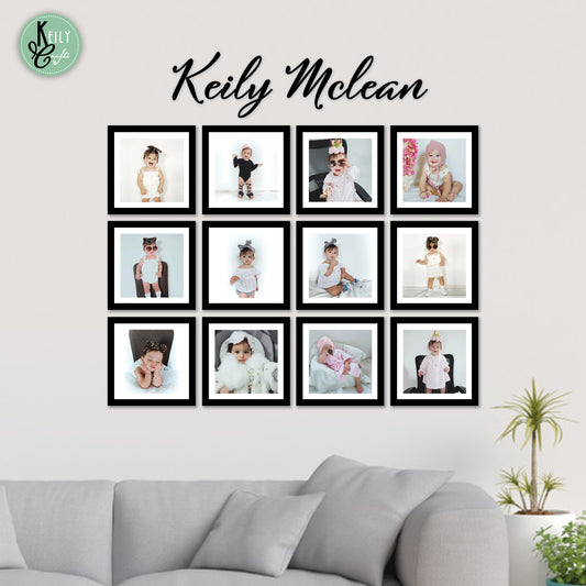 SET OF 12 PCS - PREMIUM FRAMED